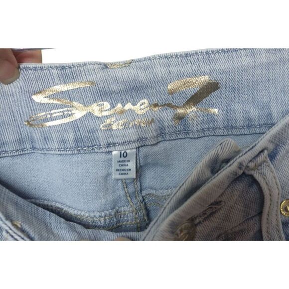 Seven7 Women's Tummyless High Rise Slimming Control Jeans Size 10 - Picture 5 of 7